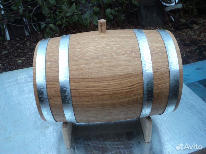 Дубовый бочонок(торпеда) 15 литров