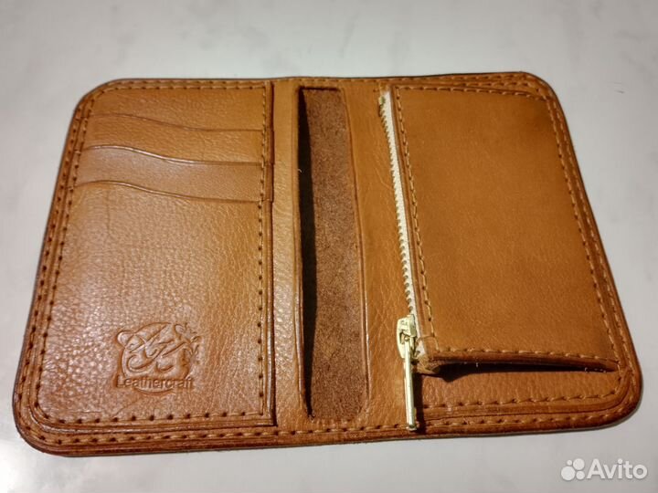 Обложка для документов нат.кожа