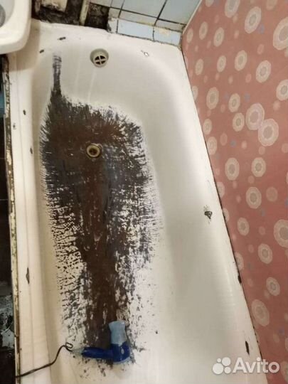 Реставрация ванн. Литьевой мрамор. Эмаль