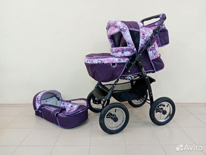 Коляска-трансформер Стек Пилот. /Новая