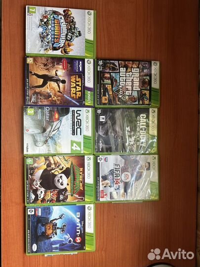 Диски на xbox 360