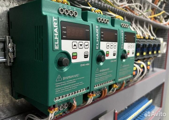 Частотный преобразователь для двигателей 220В 380В