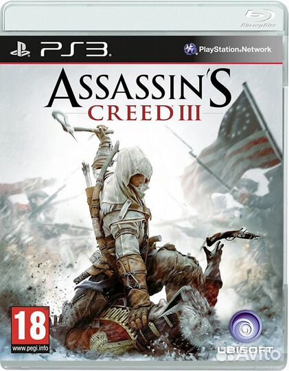Assassin's Creed III PS3, английская версия