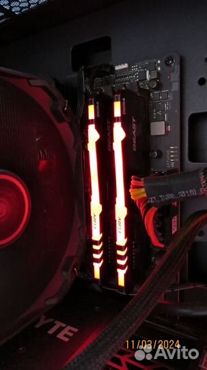 Kingston Fury Beast RGB DDR4 3733Mhz 16Gb (2x8)