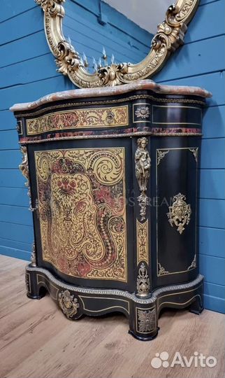 Антикварная мебель. Тумба. Буль