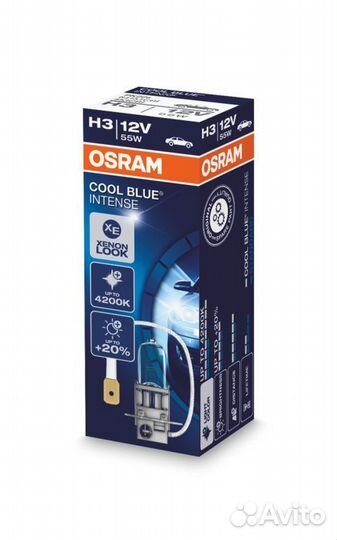 Лампа H3 12V 55W (CBI) 