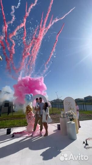 Фейерверк салют гендер пати 25 выстрелов х 1,5