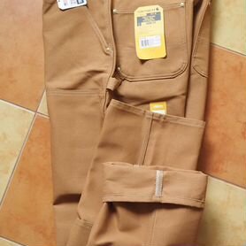 Брюки джинсы Carhartt B01 коричневые 34W 32L