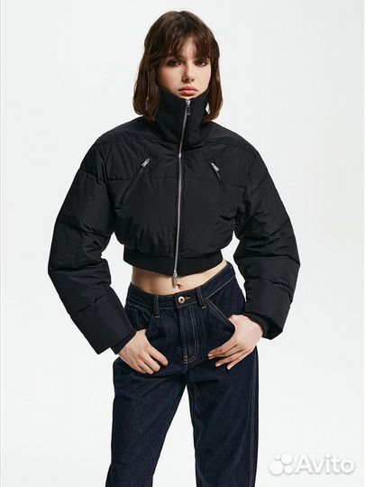 Демисезонная куртка бомбер Love republic 42