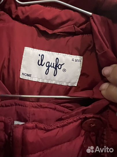 Зимний комбинезон для девочки 104