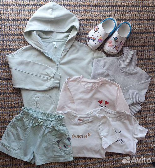 Пакет вещей на девочку 116-122