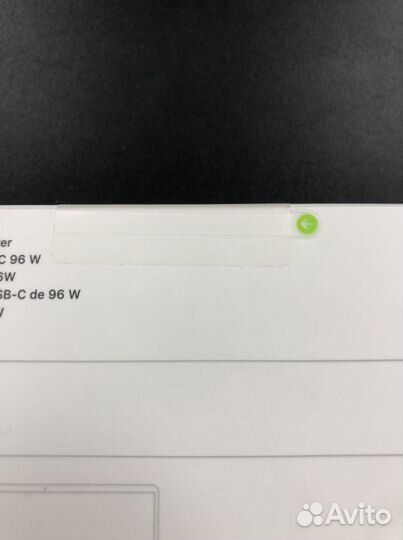 Apple USB-C 96W Power Adapter оригинал