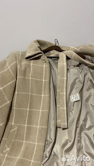 Пальто женское демисезонное 52 54 шерсть