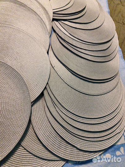 Салфетки сервировочные плетеные