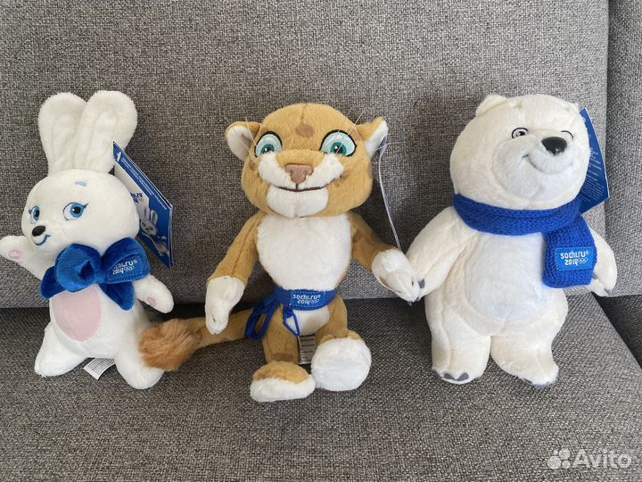 Игрушки олимпийские Сочи 2014