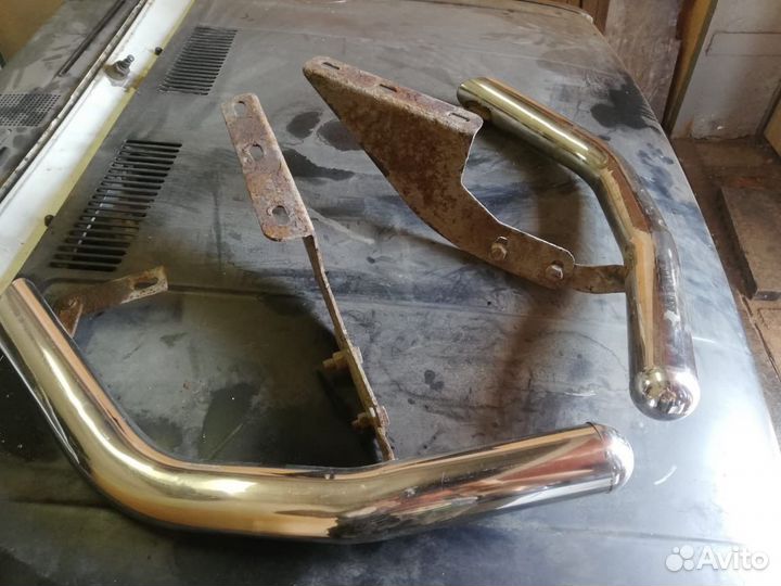 Защита переднего и заднего бампера