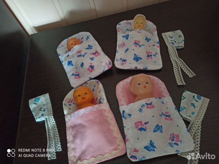 Куклы, пупсы из СССР, одежда