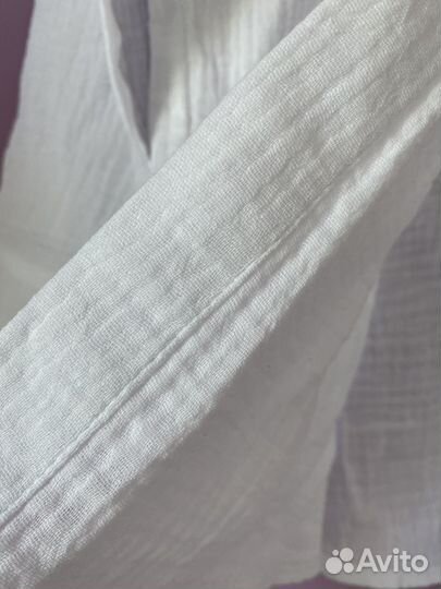 Муслиновый костюм женский с шортами