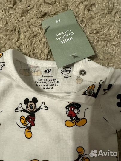 Боди H&M Disney 68