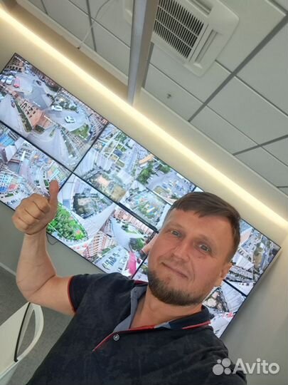 Установка видеонаблюдения. Монтаж. скуд