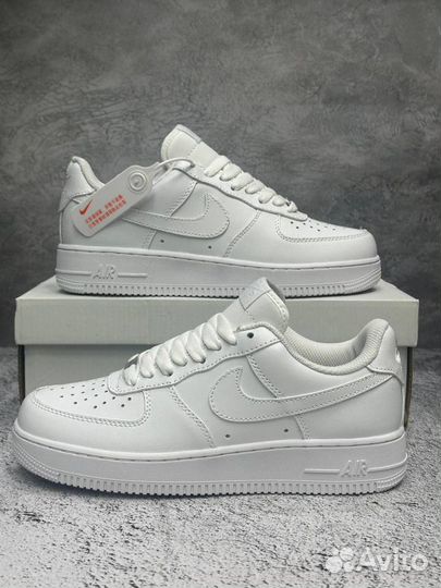 Кроссовки мужские Nike Air Force 1 белые