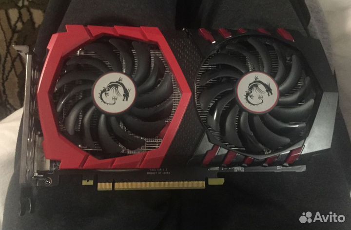 Видеокарта gtx msi 1050ti 4gb