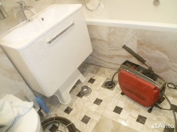 Прочистка канализации в квартире и доме