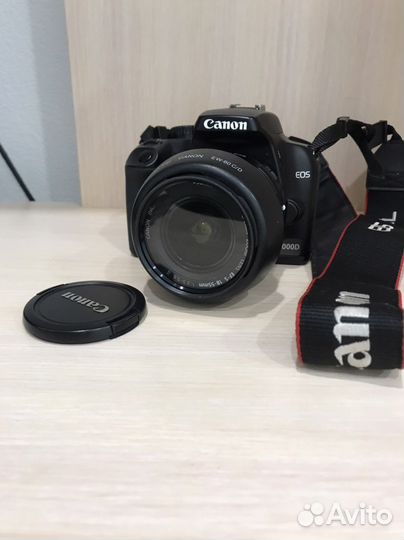 Зеркальный фотоаппарат canon 1000 d