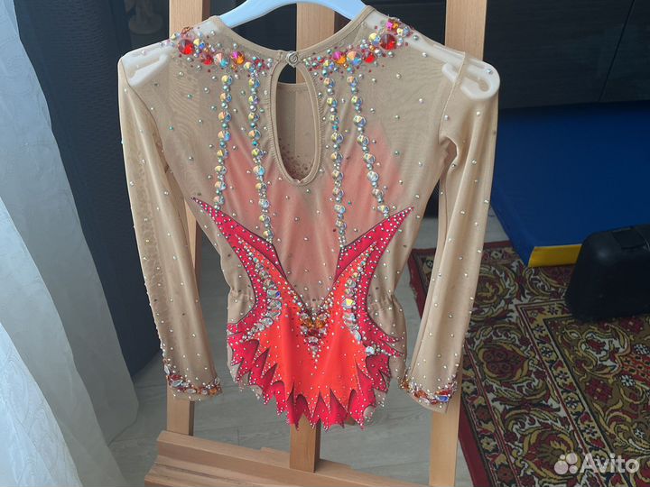 Купальник гимнастический,рост от 130-146