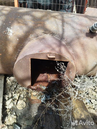Печь для бани из 530 трубы