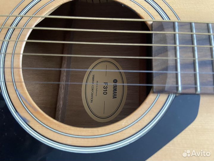 Акустическая гитара yamaha f310 бу