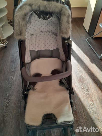 Детские зимние санки на колесах