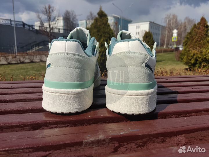 Кроссовки Adidas Forum Exhibit Low White Green