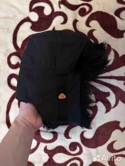 Мужская шапка ушанка nike