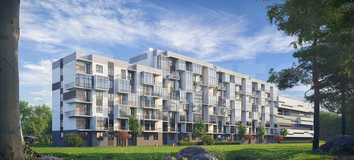 2-к. квартира, 55,3 м², 6/8 эт.