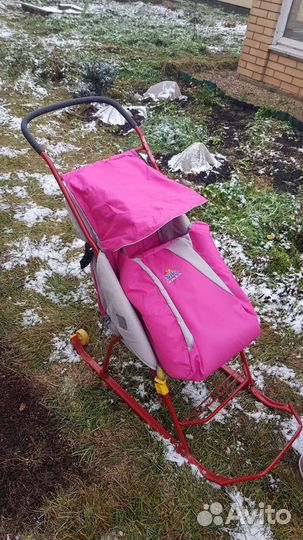 Коляска санки Ника