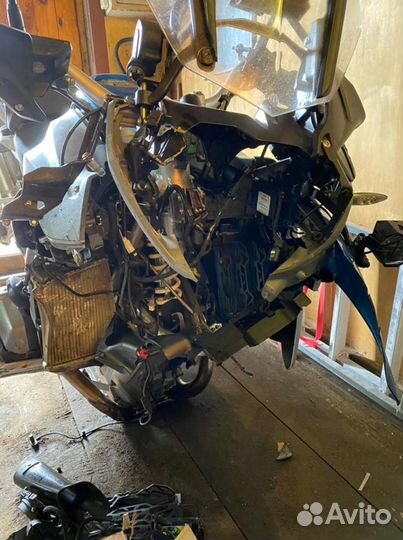 BMW R1200GS 2014 года выпуска по запчастям