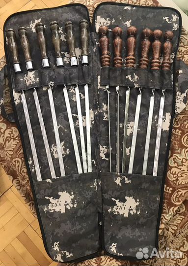 Набор шампуров на 12 персон