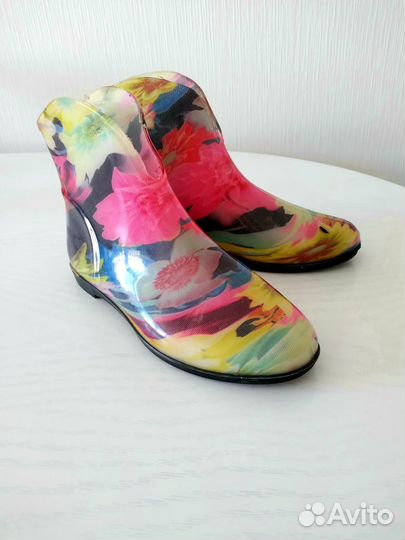 Резиновые сапоги 38 раз