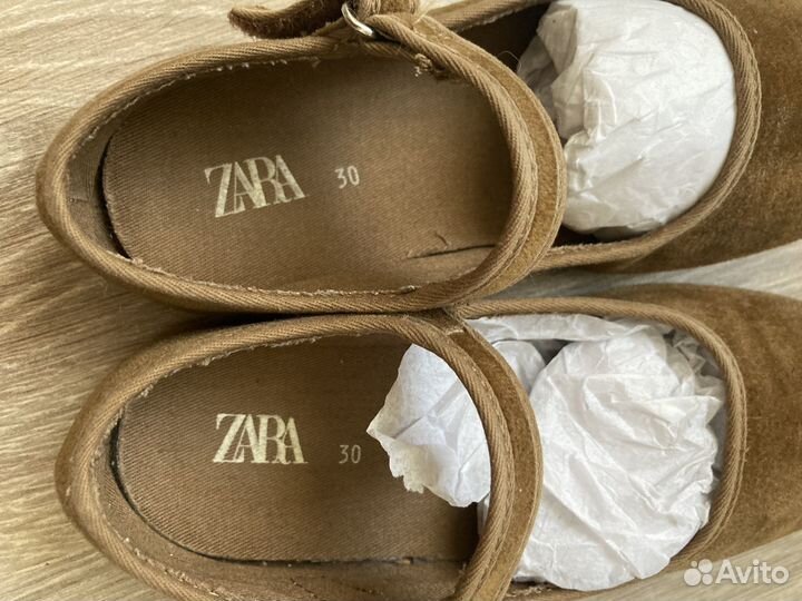 Балетки из финской Zara р. 29