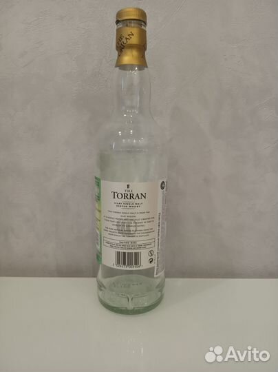 Пустая бутылка из под виски The Torran