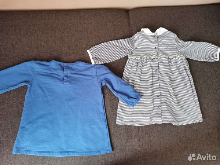 Пакет одежды на девочку 80-86
