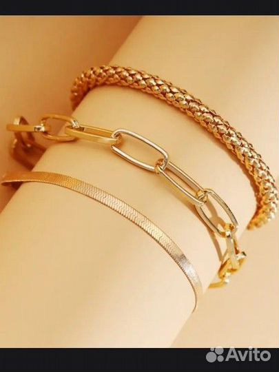 Набор браслетов, новый