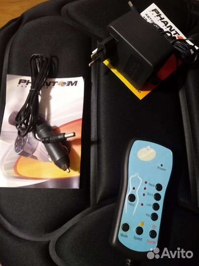 Накидка на сиденье с массажем и подогревом Phantom