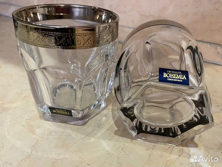 Стаканы для виски 340 мл, Crystalite Bohemia