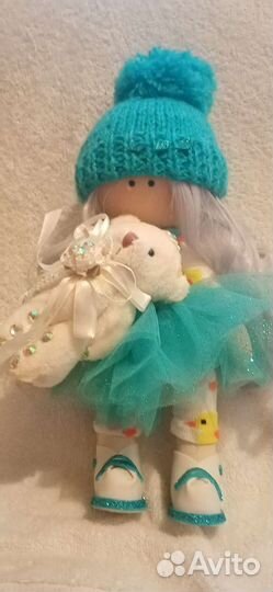 Интерьерная кукла ручной работы