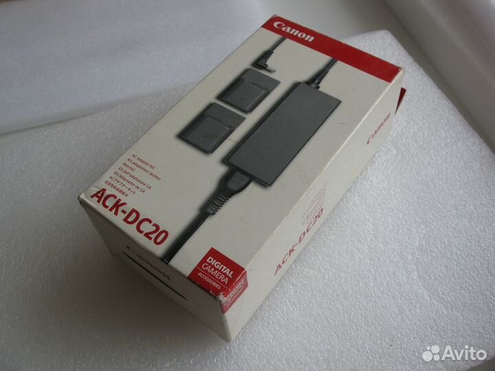 Cетевой адаптер canon ACK-DC20 для видеокамер