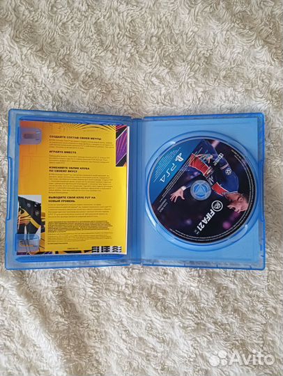 Fifa 21 ps4 диск