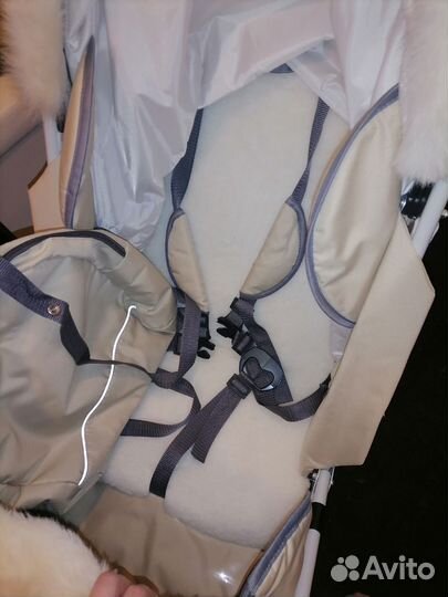 Детские санки коляска ника