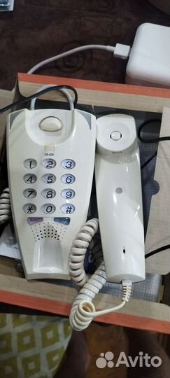 Телефон кнопочный стационарный